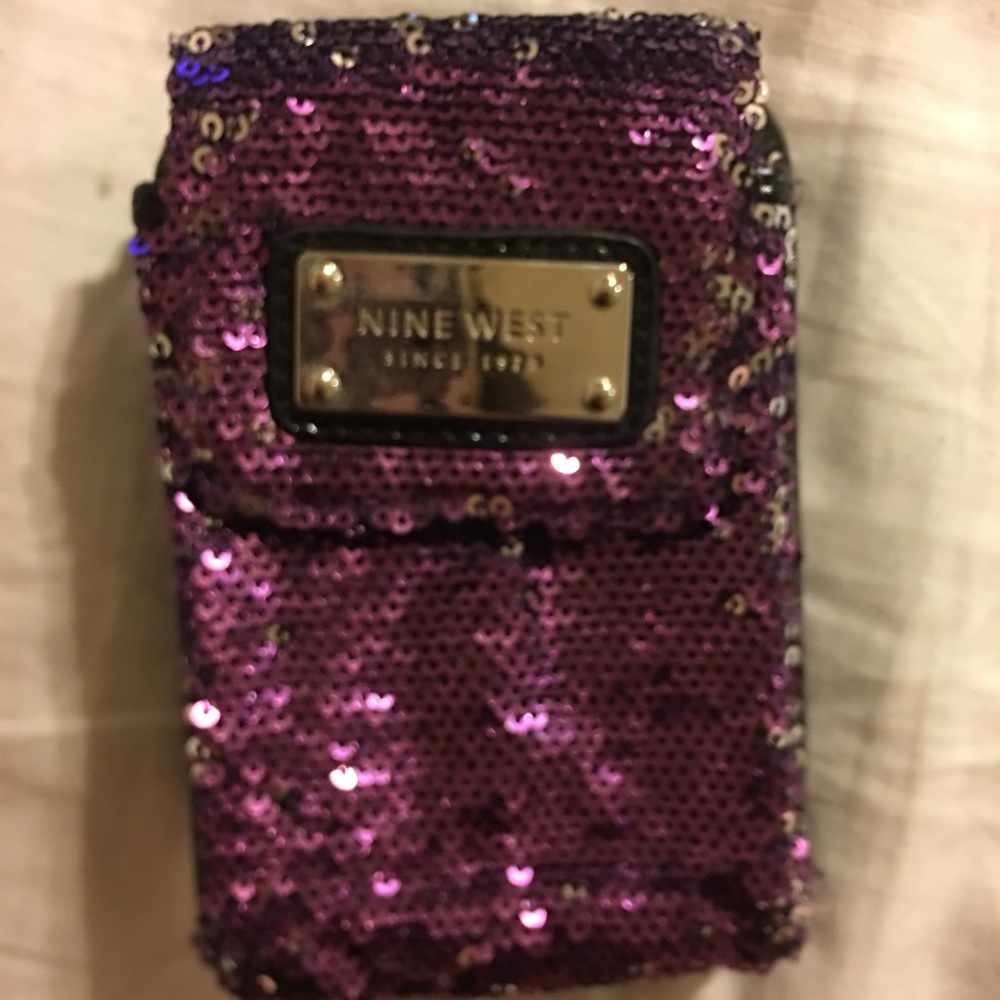 Nine West sequined clutch/wallet